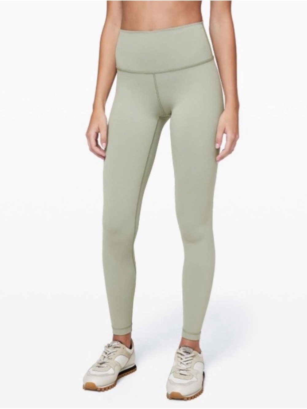 Lululemon Wunder Under High-Rise Tight 31" Full-On Luxtreme Sea Moss sz 2 Green